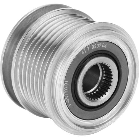 Poulie d'embrayage d'alternateur F-557311, pièces de générateur compatibles avec Mercedes-Benz CLK/Classe C/Classe E/SLK (1/5)