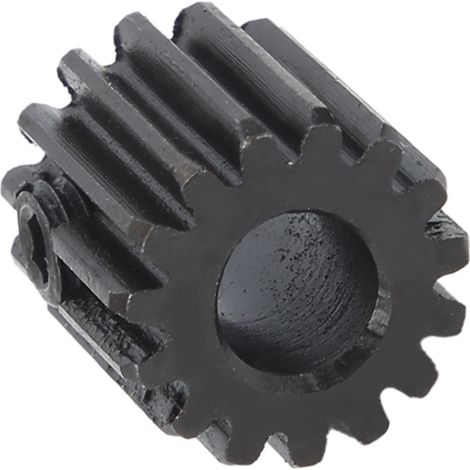 Pignon MOD 0.8 en acier moulé, 15 dents, alésage 6mm pour automatisation industrielle