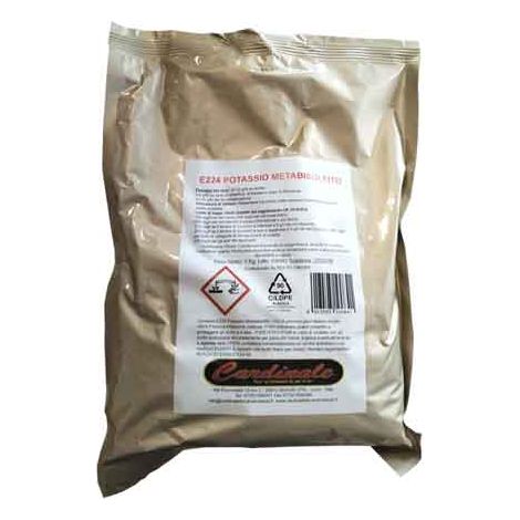 METABISULFITE DE POTASSIUM ADDITIVÉ POUR MOUSSES ET VINS 1 kg