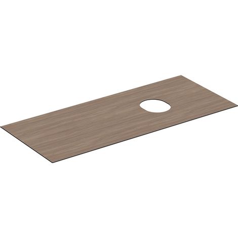 Plaque de couverture GE VariForm pour US pour AS-WT avec 2 et 3 tiroirs, L=120cm, chêne