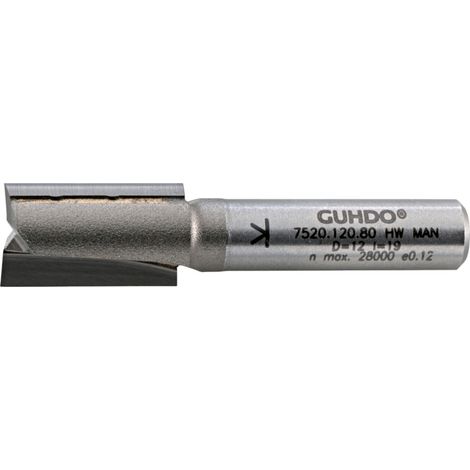 GUHDO HW-Nutfräser D10 l40 L90 S8 Z2 (1/3)