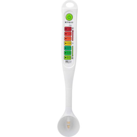 Salinomètre, Compteur de salinité Portable Portable, testeur de salinité Alimentaire Liquide LED Professionnel, avec 7 affichages de voyants LED, Fournitures de Cuisine à Domicile (1/5)
