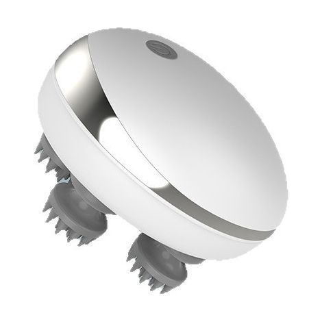 Massaggio elettrico intelligente per la testa, massaggio impastante portatile, massaggiatore vibrante lenitivo per il cuoio capelluto