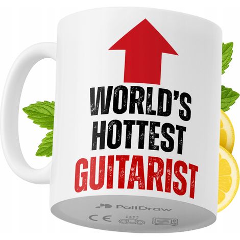 Lustige Kaffee- oder Teetasse für Gitarristen mit witzigem Textdesign – ideal für Geburtstage, Namenstage, Feiertage und besondere Anlässe. Hochwertige Tasse für Zuhause, Büro und Arbeit. Farbe: Weiß,