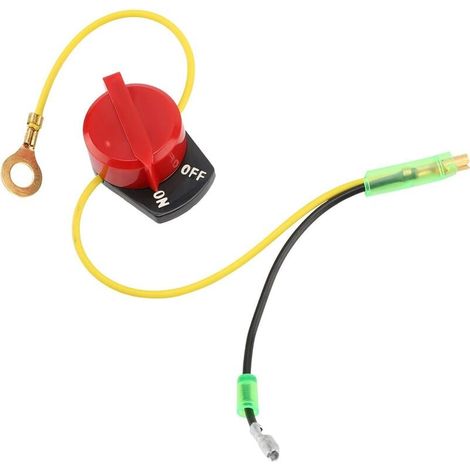 Interrupteur d'Arrêt Du Moteur Pour Gx110 Gx120 Gx160 Gx200 Gx240 Gx270 Gx340 Gx390 Bouton Kill On Off Off Stop (1/5)