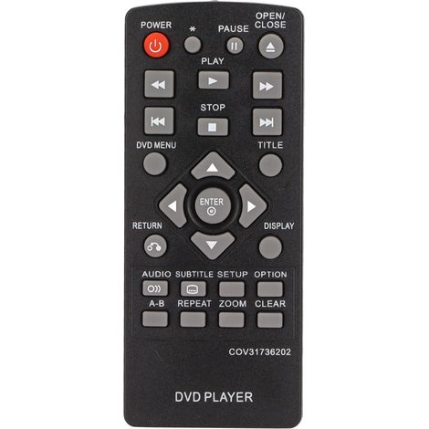 Ersatzfernbedienung kompatibel mit den LG DVD-Playern DP132 und DP132NU (1/5)