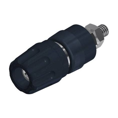 Borne de polarité Ø stylo (détails): 4 mm Hirschmann Test & Measurement PKI 10 A 930103100 noir 35 A (1/2)