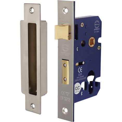 TIMCO Euro Sashlock Satin Nickel - 66mm