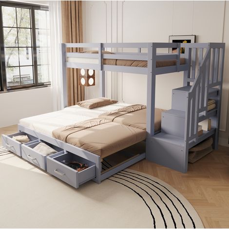 letto letto camera multifunzione estraibile con cassetti OKMYHOME