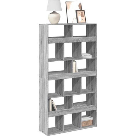 Bücherregal Grau Sonoma 100x33x187,5 cm Holzwerkstoff (1/5)