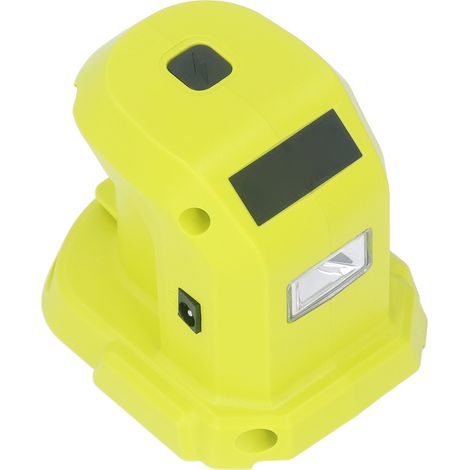 Adaptateur de batterie double port USB convertisseur pour batterie lithium-ion avec voyants LED 18V 14,4V (1/5)