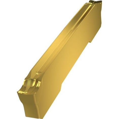 Wendeschneidplatte ISO GL2-D200M02-PM:G8330 Breite 2mm PVD beschichtet Gold (1/2)