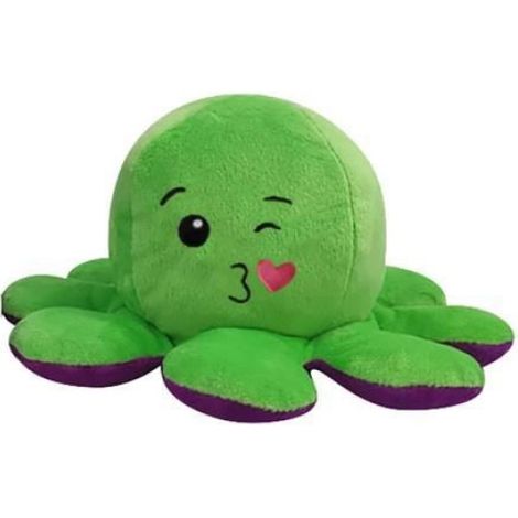 Couleur C Jouet en peluche double face à taille et jambes courtes, haute qualité, cadeau de noël (1/3)