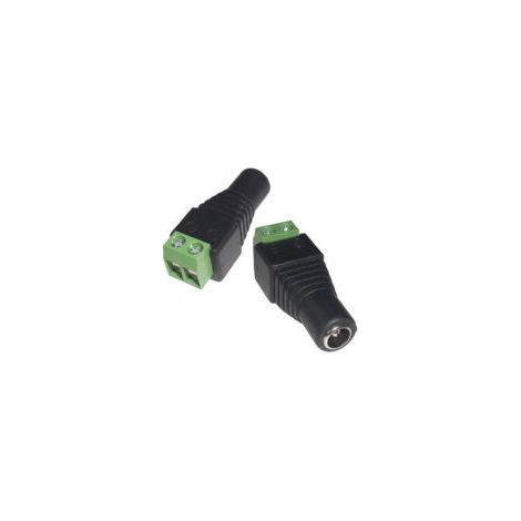 Embout vissable 2,1 x 5,5 mm pour réparer ou adapter une alimentation électrique, électronique ou de PC portable (1/4)