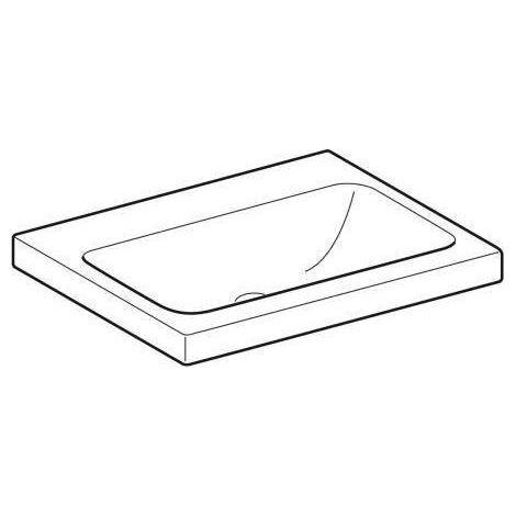 Geberit iCon Light Aufsatzwaschtisch, 60 cm x 48 cm, ohne (1/5)