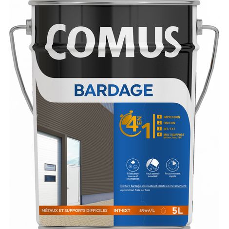Comus Bardage 4en1 Protection Et Finition Bois Extérieur 4 Actions - Comus
