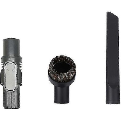Kit de brosse en crin de cheval, embout plat et adaptateur pour aspirateur balai sans fil Shark IX/IZ (pièces de rechange) - JXLGV (1/5)