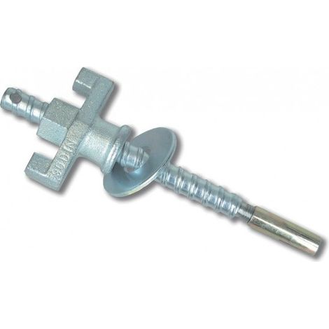 Kit de fixation broche de serrage M12x200 avec écrous et douilles M12 D16 et outil de pose pour carotteuse Leman