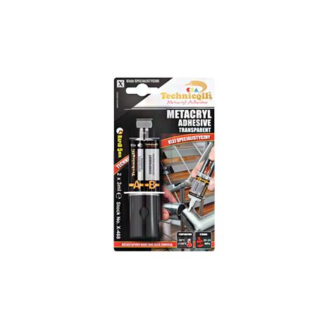 Pegamento de metacrilato Technicqll - 2 x 3 ml X-468