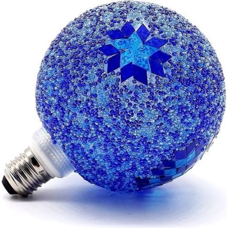 LAMPARA DECORATIVA 4W E27 AZUL