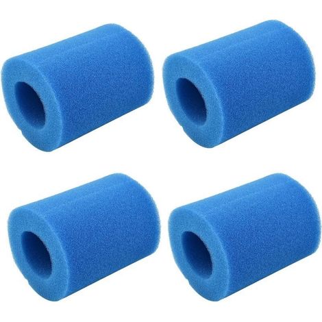 CSPARKV Lot de 4 cartouches filtrantes en mousse pour piscine de type lavables (1/5)