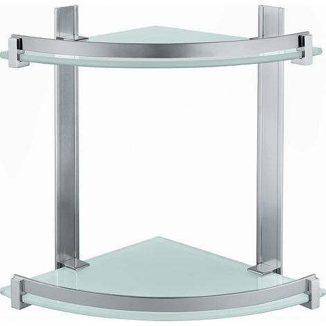 MENSOLA DOCCIA CLOUD 26X26XH30CM 2 RIPIANI ANGOLO (1/3)