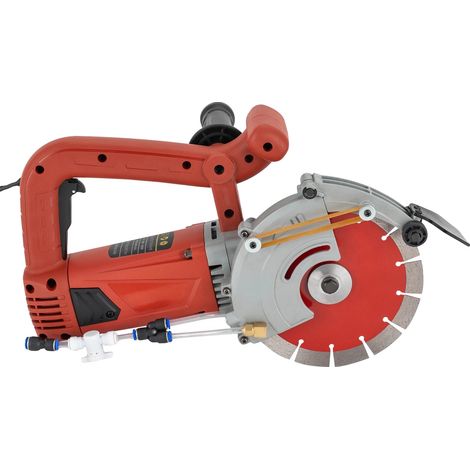 Coupeuse à rainure en béton, puissance de 4800W, profondeur de coupe maximale de 71 mm, vitesse à vide de 5000 tr/min, tension de 220V, adaptée pour la coupe de briques en ciment et de marbre (1/5)