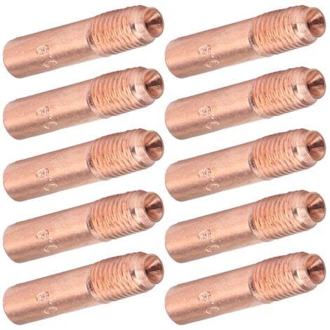 Lot de 10 buses conductrices en cuivre 0.9mm – Buses de soudage MIG pour applications industrielles – Installation rapide et facile