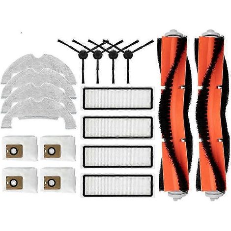 Accessoires pour aspirateur : balai, brosse latérale principale, filtre et sac à poussière pour Xiaomi Dreame L10plus/Z10pro/D10PLUS/RLS3D-00253 (1/5)