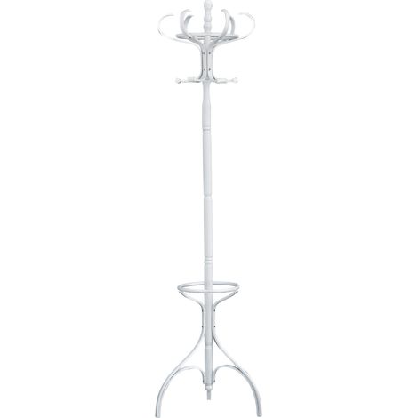 Premier Housewares White Finish Floor Standing Coat Stand (1/5)