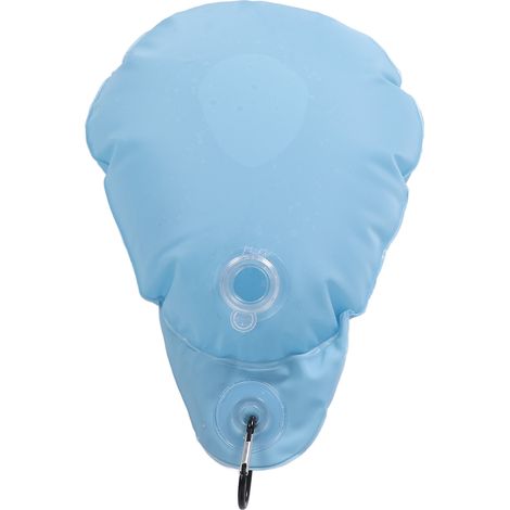 Sacs de lestage pour bâche de piscine en PVC antigel accrochables sacs d'eau hiver bleu clair 16 pièces (1/5)
