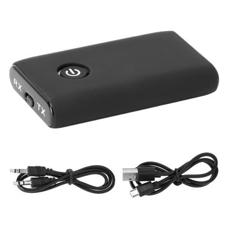 Récepteur Émetteur Audio Bluetooth 5.0 sans Fil 2 en 1 pour PC Télévision Enceintes (1/5)