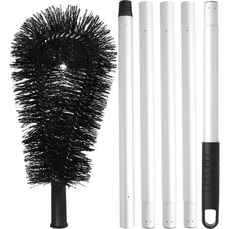Outil de nettoyage des gouttières, Brosse de nettoyage de toit, Nettoyeur de gouttière portable, Brosse de toit polyvalente, Outil peu encombrant pour gouttières, Nettoyeur de débris, Spaz (1/5)
