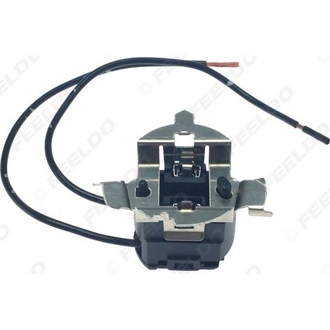 Câble de douille de lampe halogène automobile compatible avec la douille d'origine Volkswagen New Sagitar (H7), adaptateur de douille.
