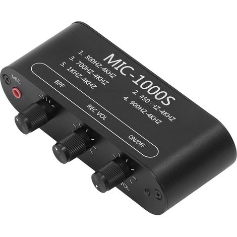 Mikrofon-Audio-Leistungsverstärker, einstellbare Frequenz, Hauptverstärkung 200-fach 45 dB bis 600-fach 55 dB (1/5)