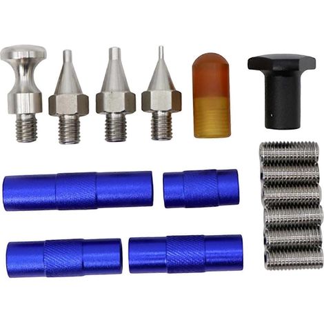 Outil de débosselage avec embouts pour surfaces métalliques de réfrigérateur (1/5)