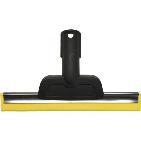 Raclette vapeur Kärcher, adaptée aux vitres, avec lames en caoutchouc flexibles pour un nettoyage hygiénique et sans traces. Accesso