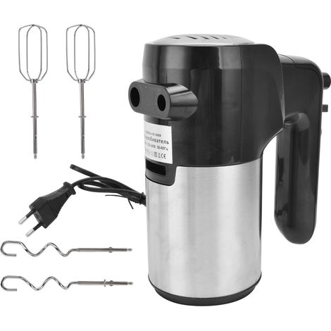 Batteur à œufs électrique portable, mélangeur à main pour milkshake et cuisine, prise UE 220V (1/5)