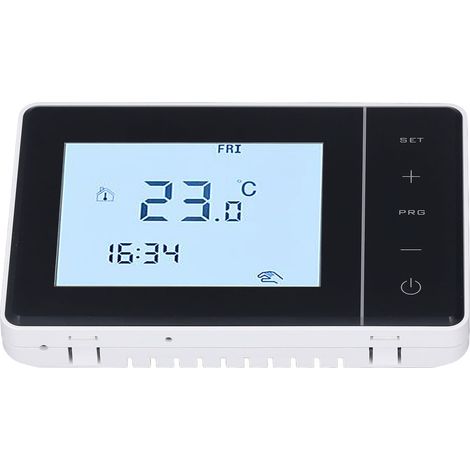 Thermostat programmable régulateur de température avec sonde NTC 2,5m pour chauffage électrique AC100-230V (1/5)