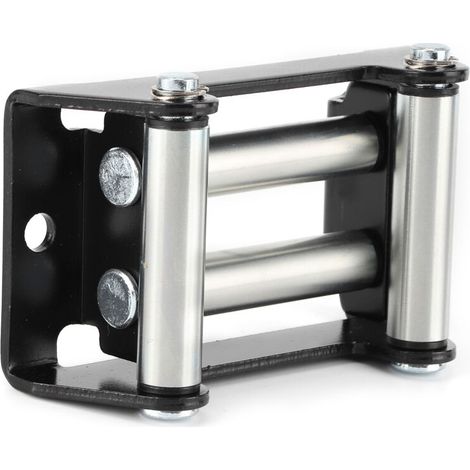 Die robuste, verzinkte Seilrollenführung für die Seilwinde hat einen Lochabstand von 110 mm/4,3 Zoll und eine solide Konstruktion. (1/5)