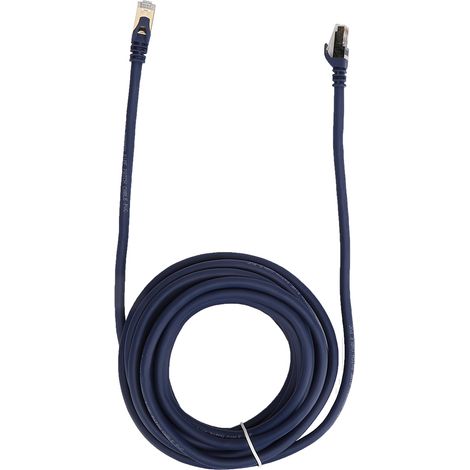Câble réseau cuivre sans oxygène 26AWG 2000MHz pour box internet, ordinateur, décodeur, 40Gbps (5 mètres) (1/5)