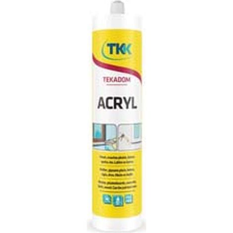 Silicone acrilico tekadom acryl - Colore: Grigio - 6 pz - Capacità: ml 310