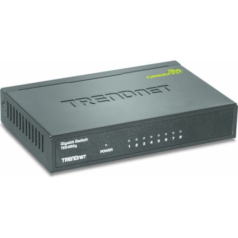 Trendnet Switch Gigabit 8 Puertos Negro No Gestionado (1/3)