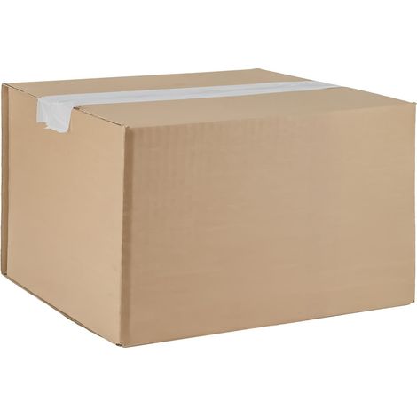 10 Scatole Cartone Doppia Onda 60x40x40cm, Scatoloni Trasloco, Resistenti per Spedizioni