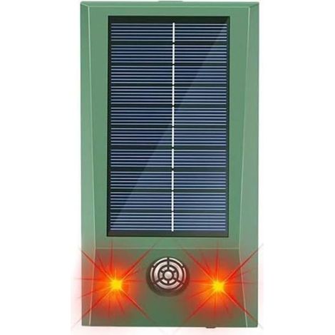 Solar-powered ultrasonic cat repellent - Suitable for gardens - Repels cats, foxes, squirrels and rodents (1/5)