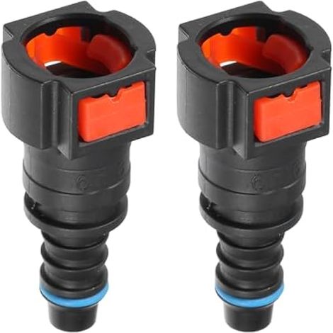 A Connecteur Déconnexion Rapide Tuyau Carburant 2 Pcs (1/4)