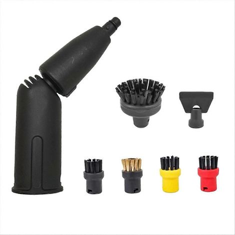 Buse de turbine à vapeur avec brosse pour nettoyeur vapeur SC1 SC2 SC3 SC4 SC5 SC7 - Accessoires 28631590 C (1/5)