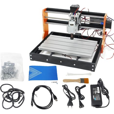 CNC-Gravurfräser, Offline-Controller, Präzisionssteuerung, Kein Controller, 20W (1/2)