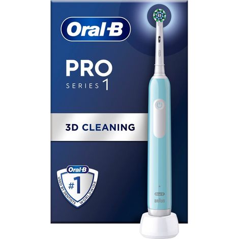 Cepillo de dientes eléctrico Pro1 Turquesa + Recambio Extra