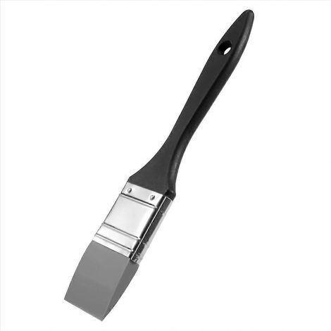 Pinceau en silicone large et plat pour modeler la couleur. Pinceau flexible pour peintures acryliques et à base d'eau. (1/4)